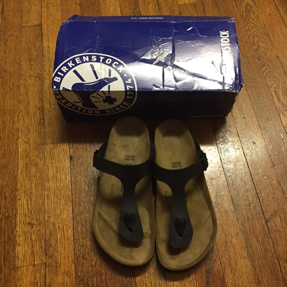 Birkenstock Gizeh BS Sandal - Black - Picture 3 of 10